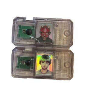 VINTAGE Hasbro Star Wars Anakin Skywalker Episode 1 &Darth- COMMTECH CHIP ONLY